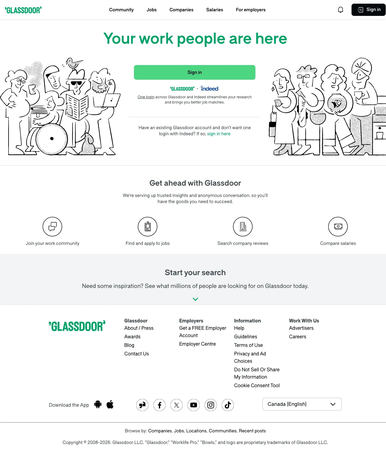 Glassdoor screenshot 2