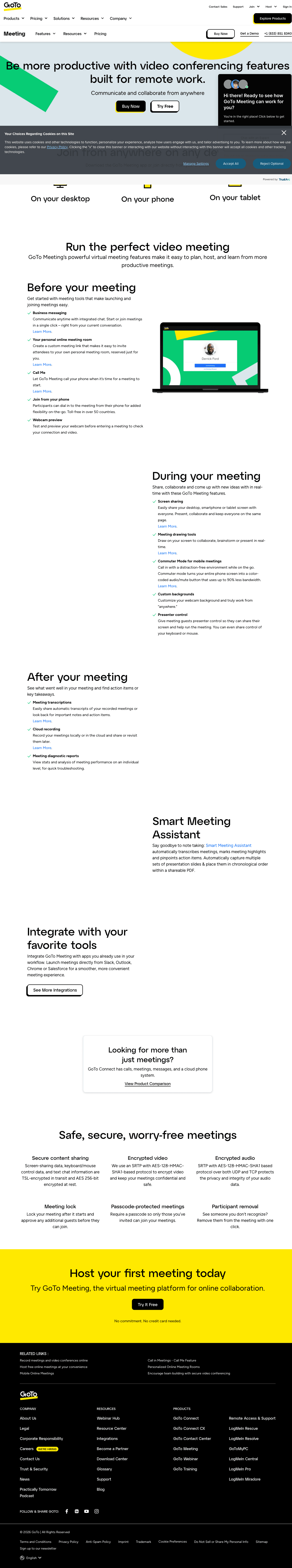 GoTo Meeting screenshot