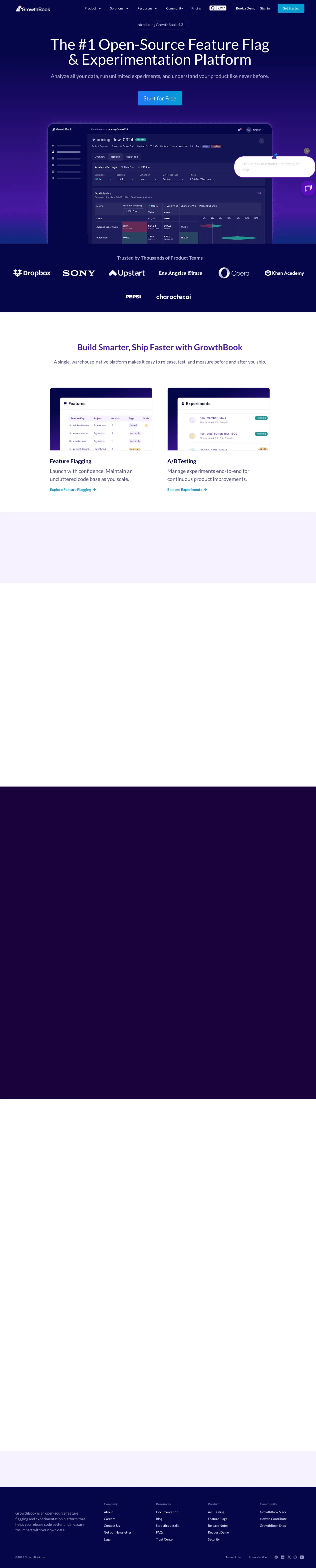 GrowthBook screenshot 2