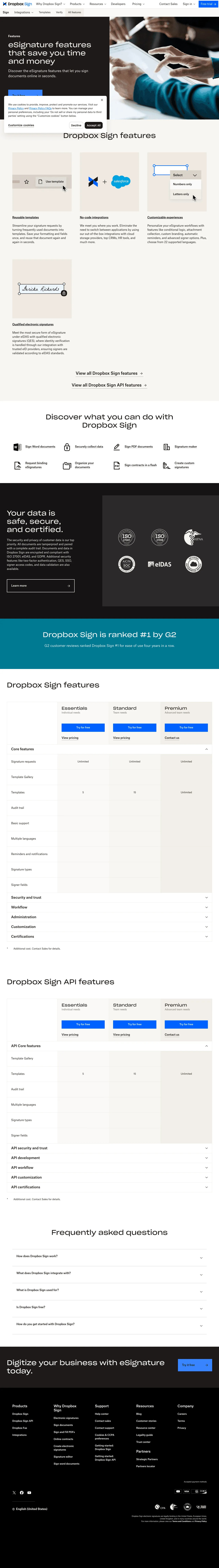 Dropbox Sign screenshot 1