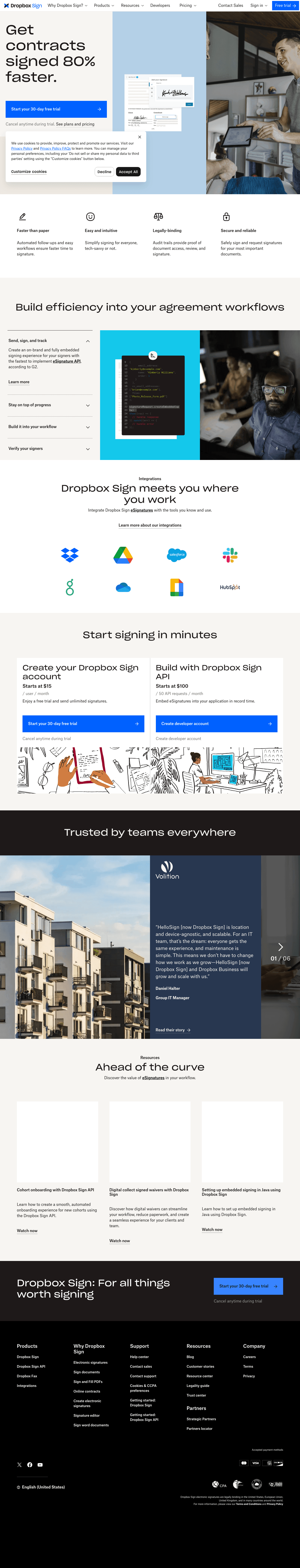 Dropbox Sign screenshot 2