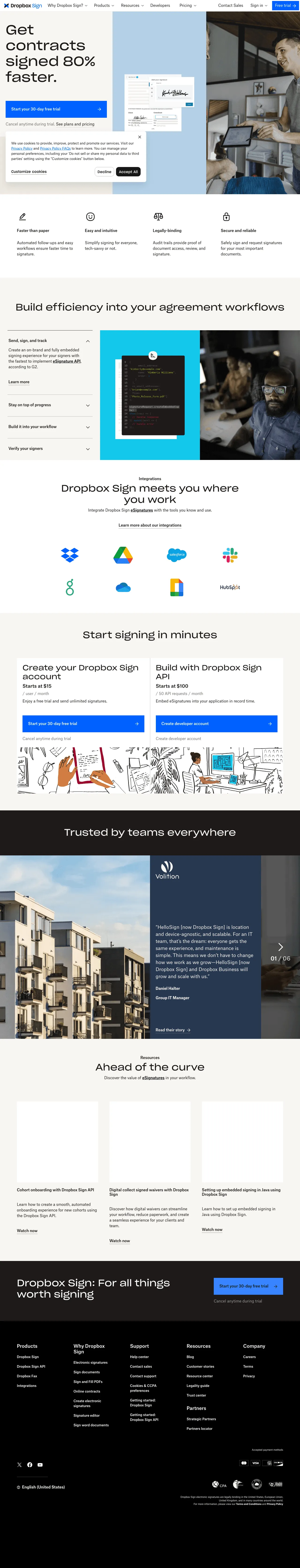 Dropbox Sign screenshot 2