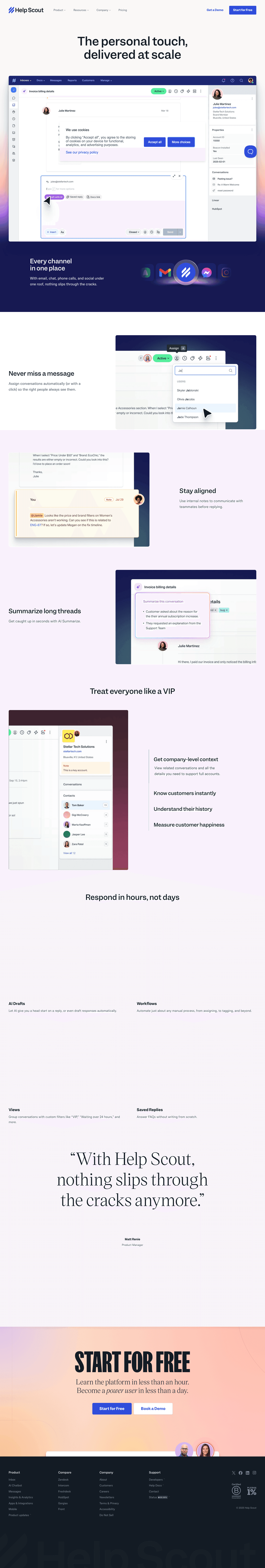 Help Scout screenshot