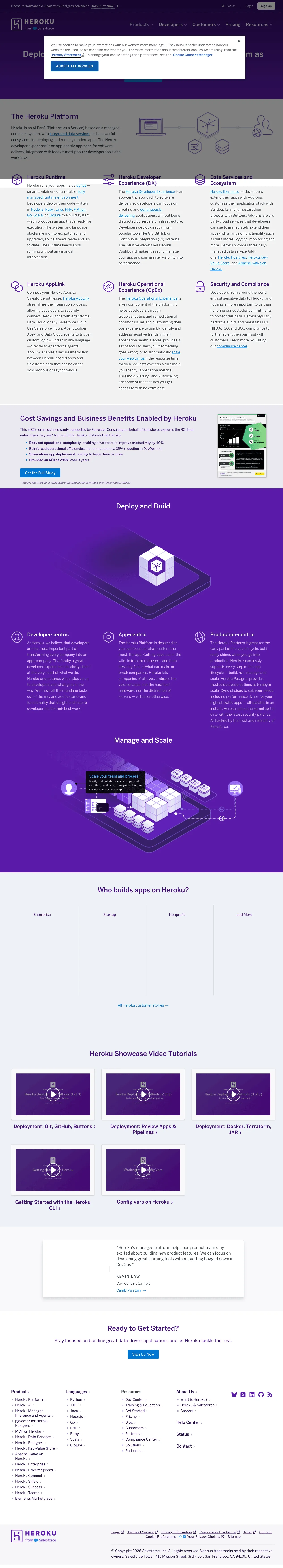 Heroku screenshot