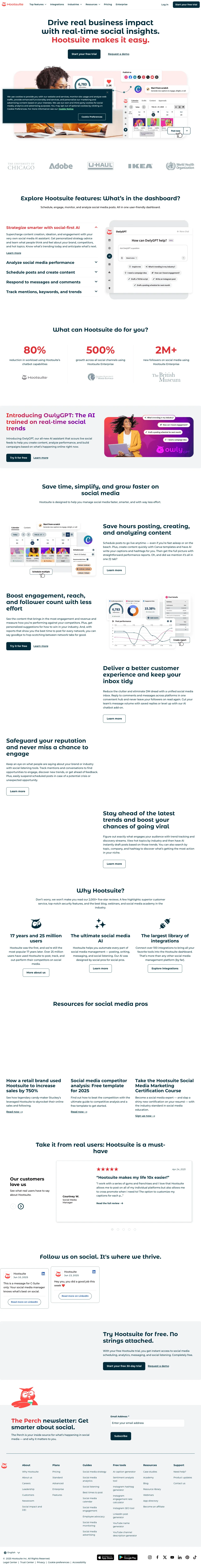 Hootsuite screenshot