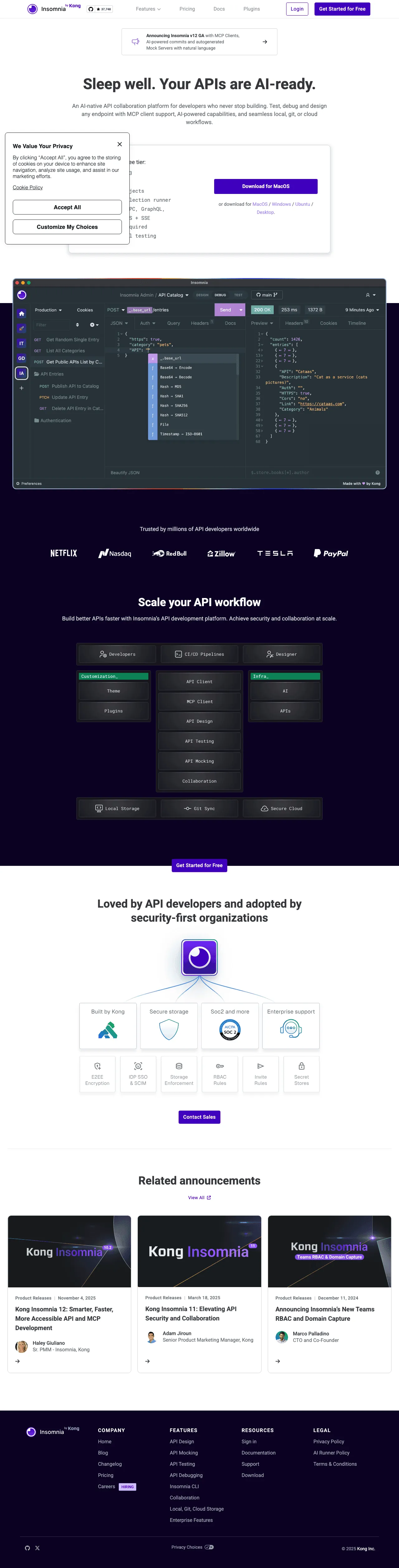 Insomnia screenshot 2