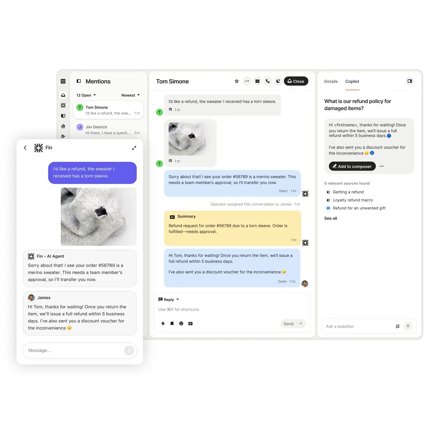 Intercom screenshot 4