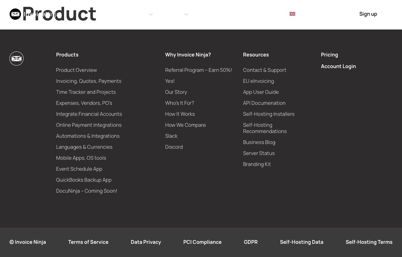 Invoice Ninja screenshot 3