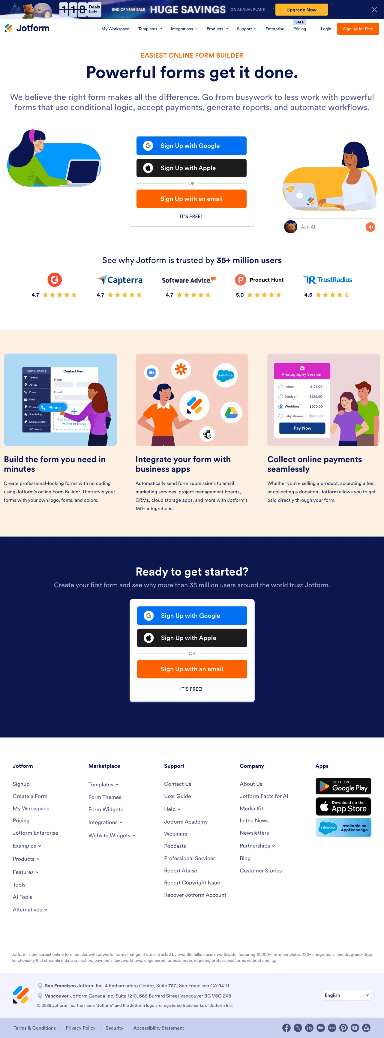 JotForm screenshot 2