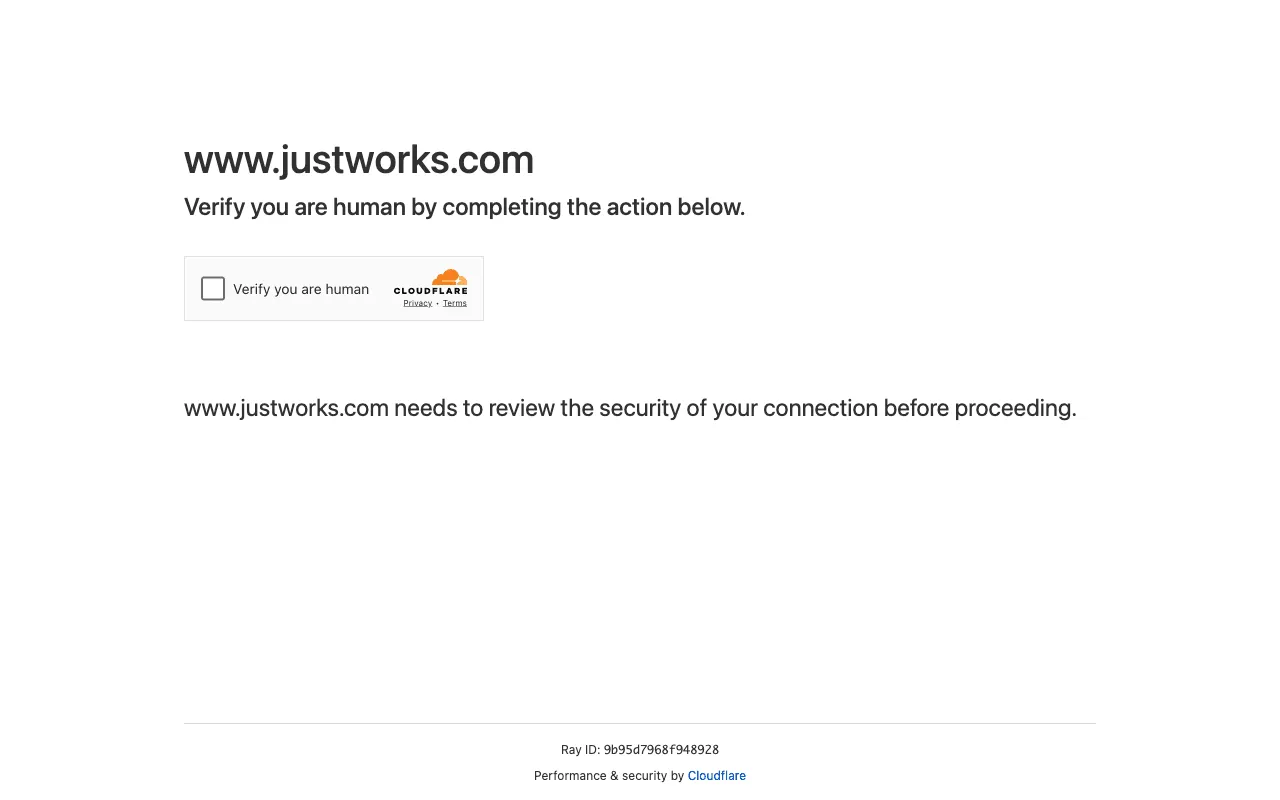 Justworks screenshot
