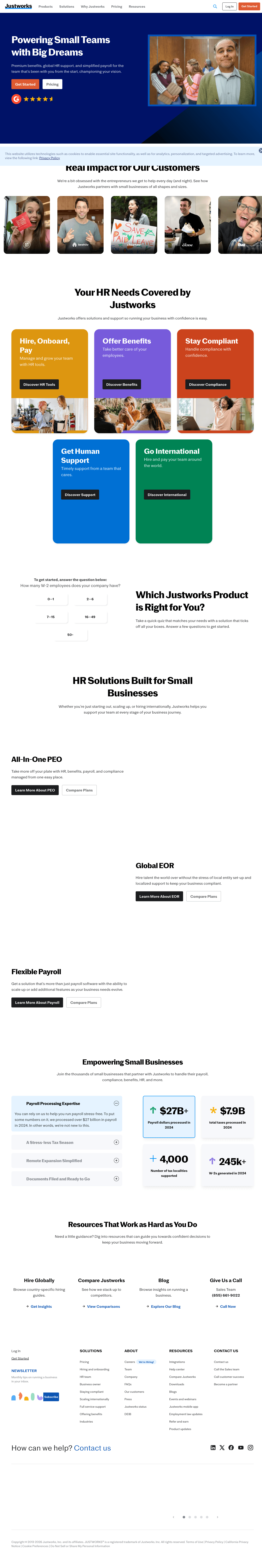 Justworks screenshot 2