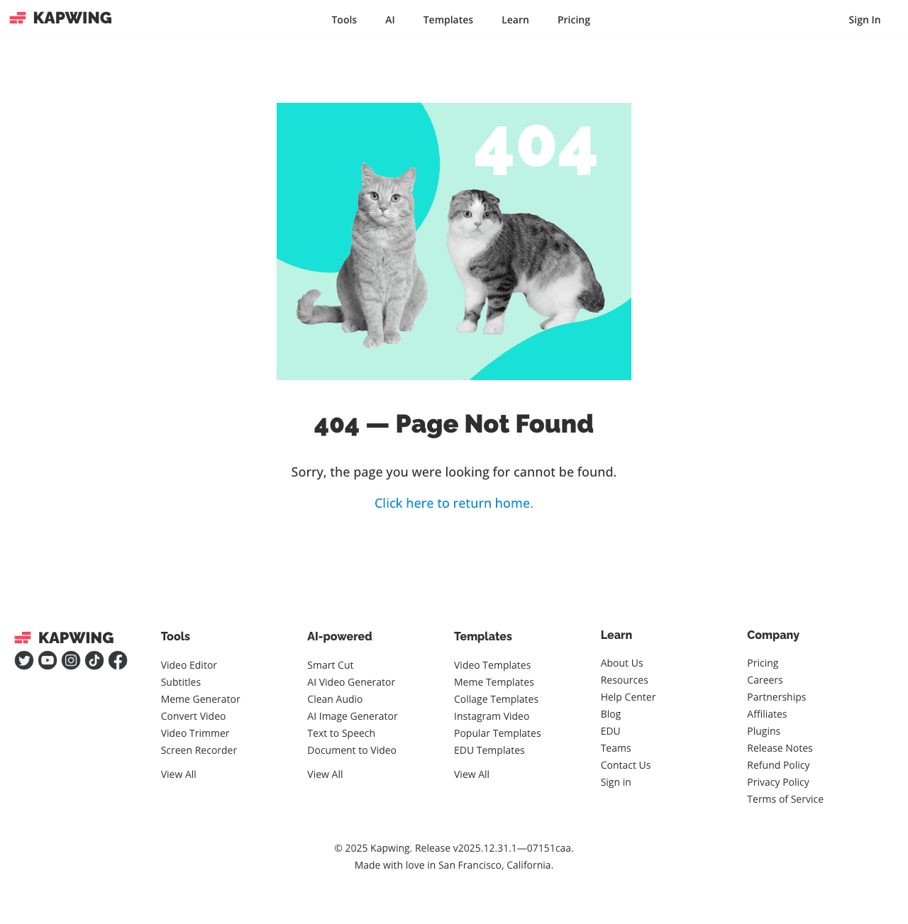 Kapwing screenshot 2