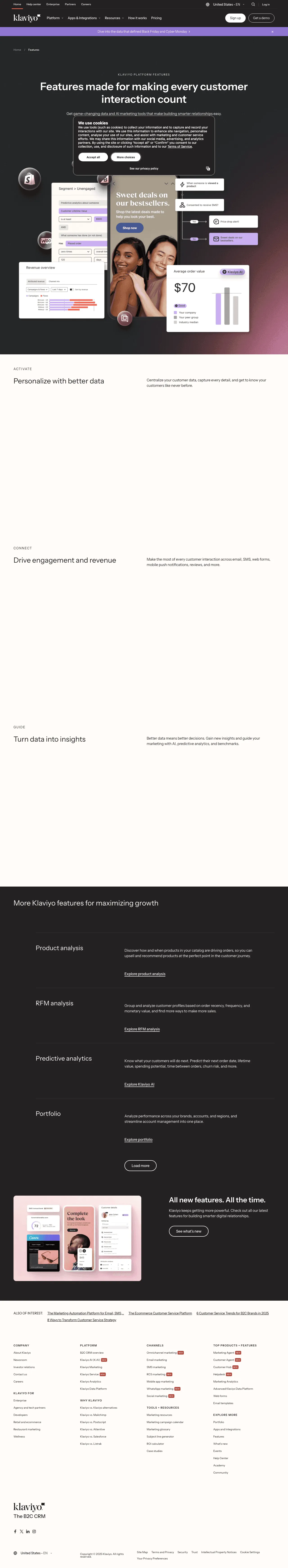 Klaviyo screenshot 2