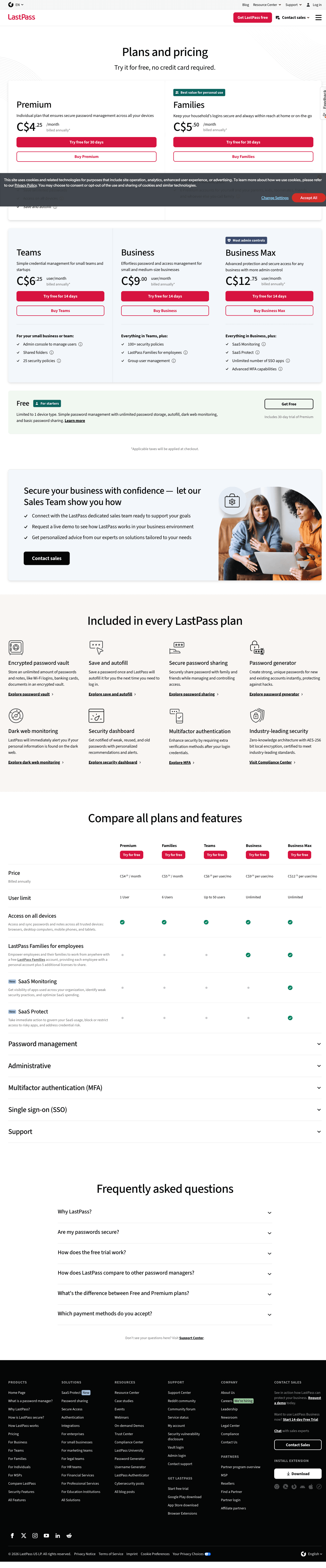 LastPass screenshot 3