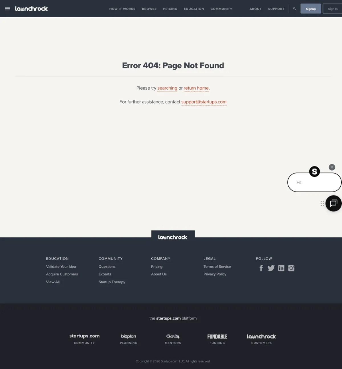 Launchrock screenshot 4