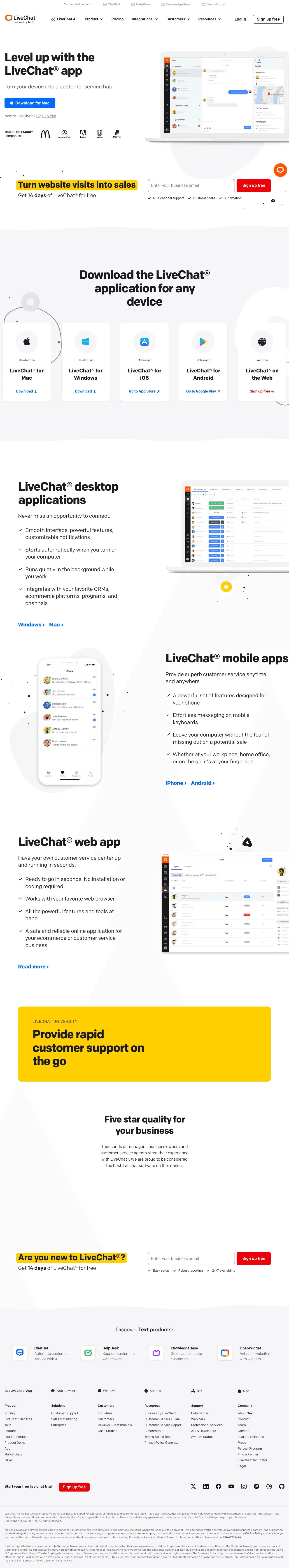 LiveChat screenshot 3