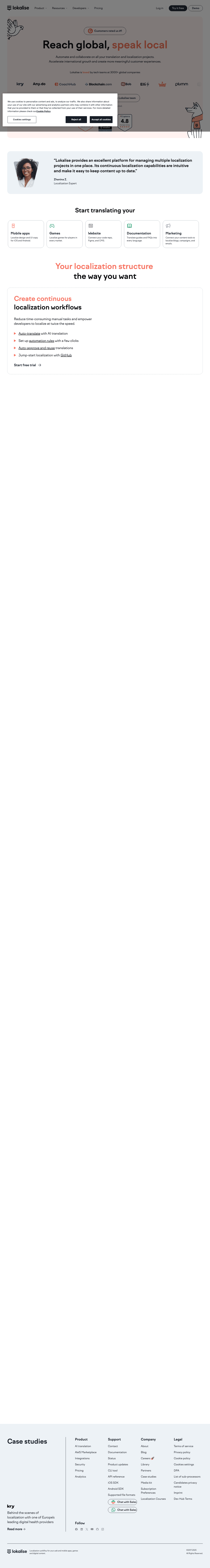 Lokalise screenshot 2