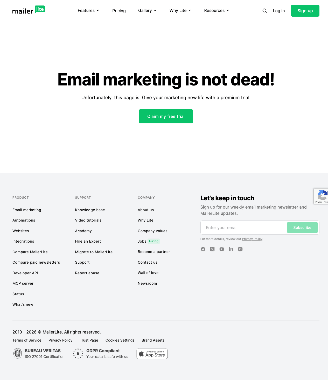 MailerLite screenshot 4