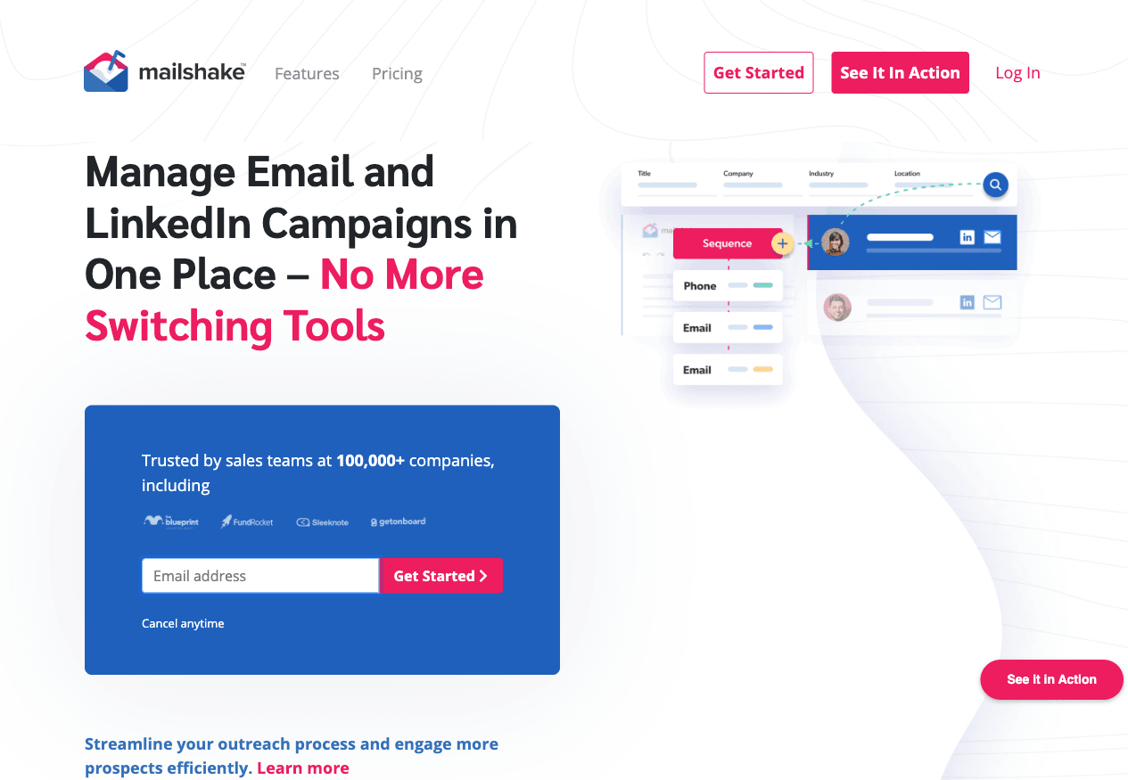 Mailshake screenshot 2