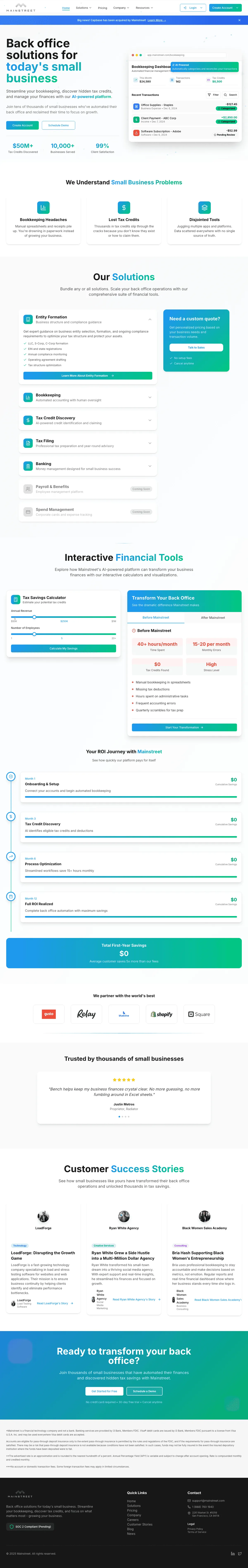 MainStreet screenshot