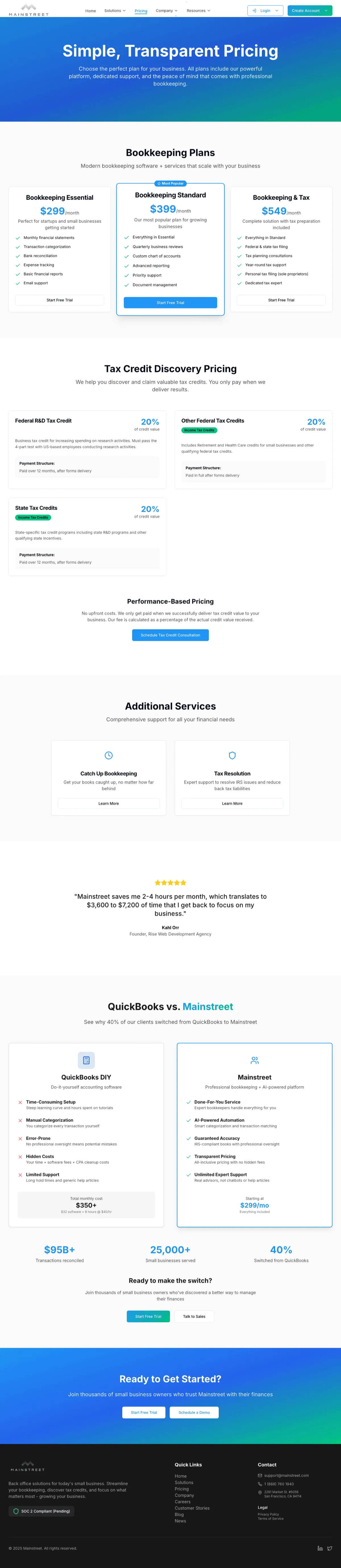 MainStreet screenshot 2