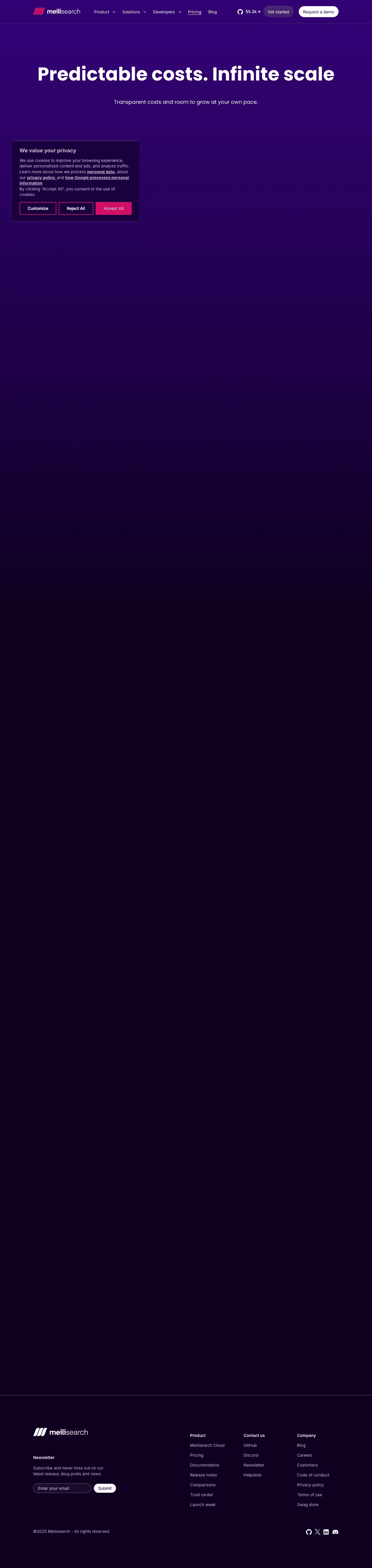 Meilisearch screenshot 2