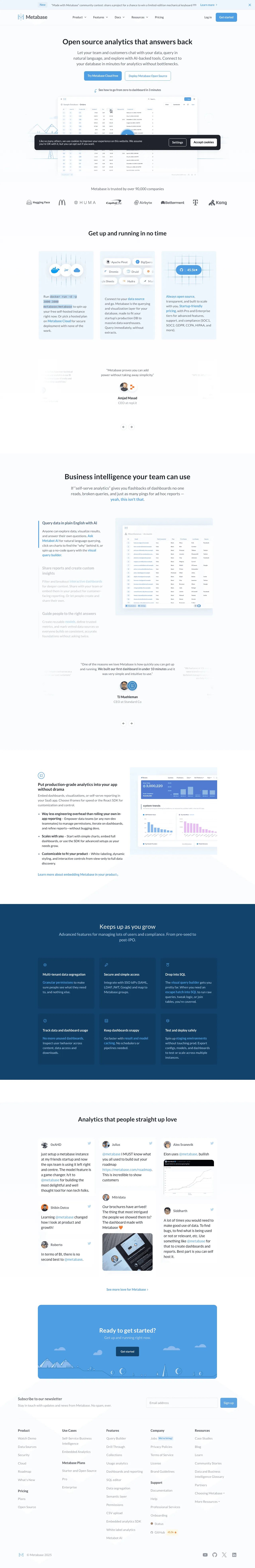 Metabase screenshot 2