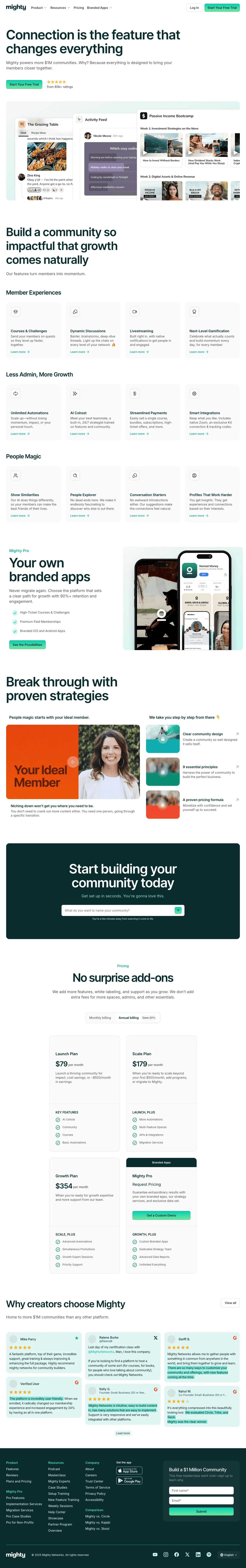 Mighty Networks screenshot