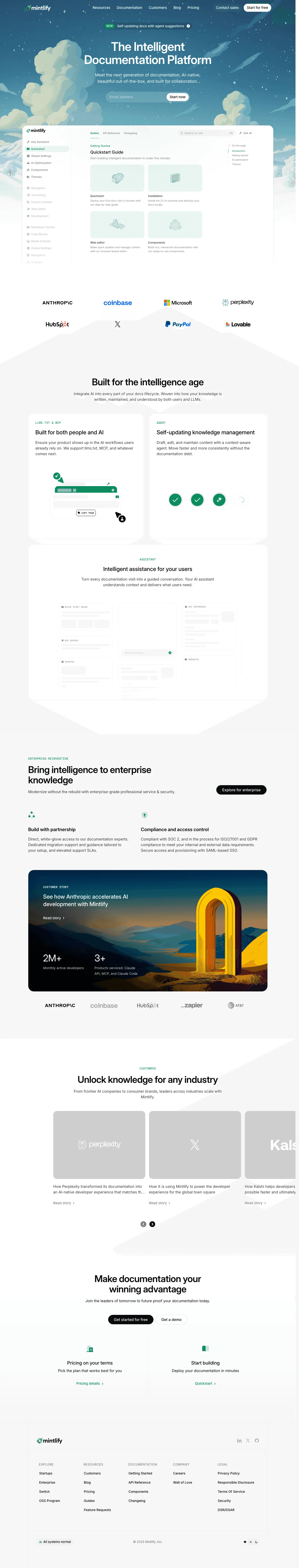 Mintlify screenshot 1