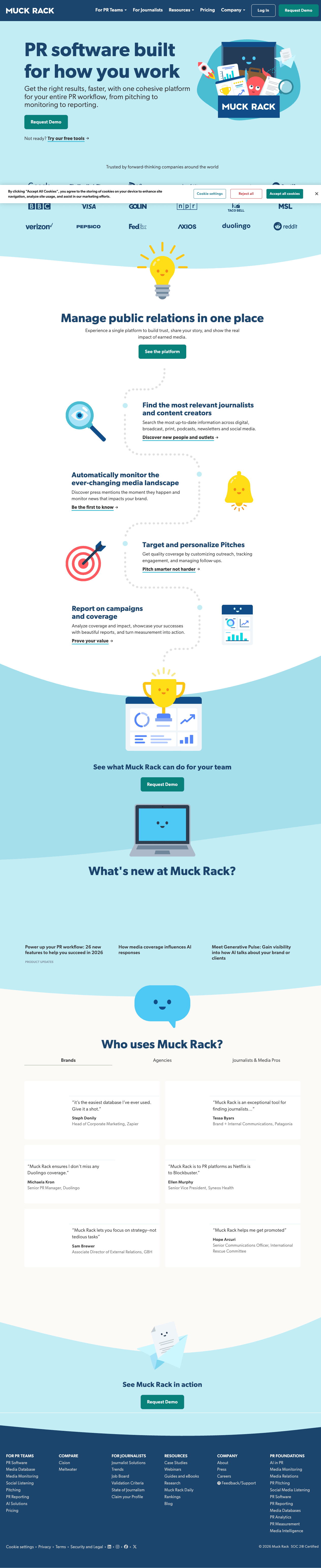 Muck Rack screenshot 2
