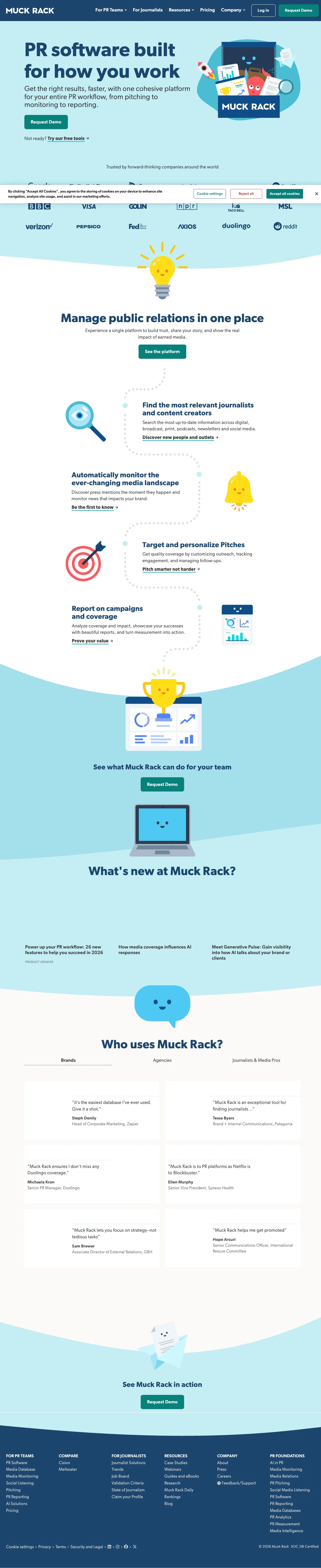 Muck Rack screenshot 2