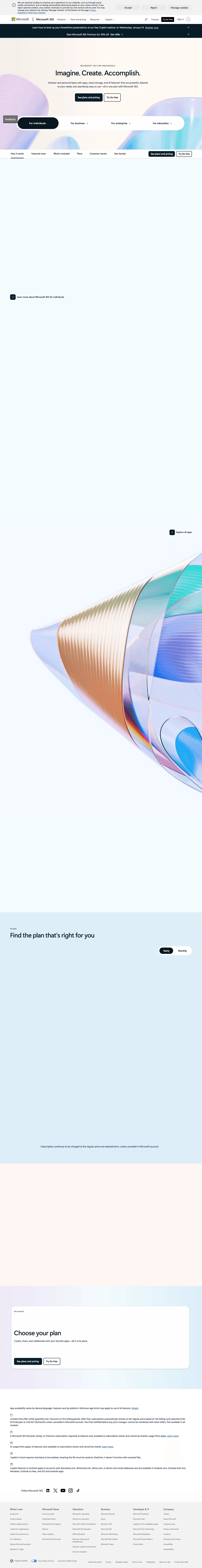 Microsoft 365 screenshot