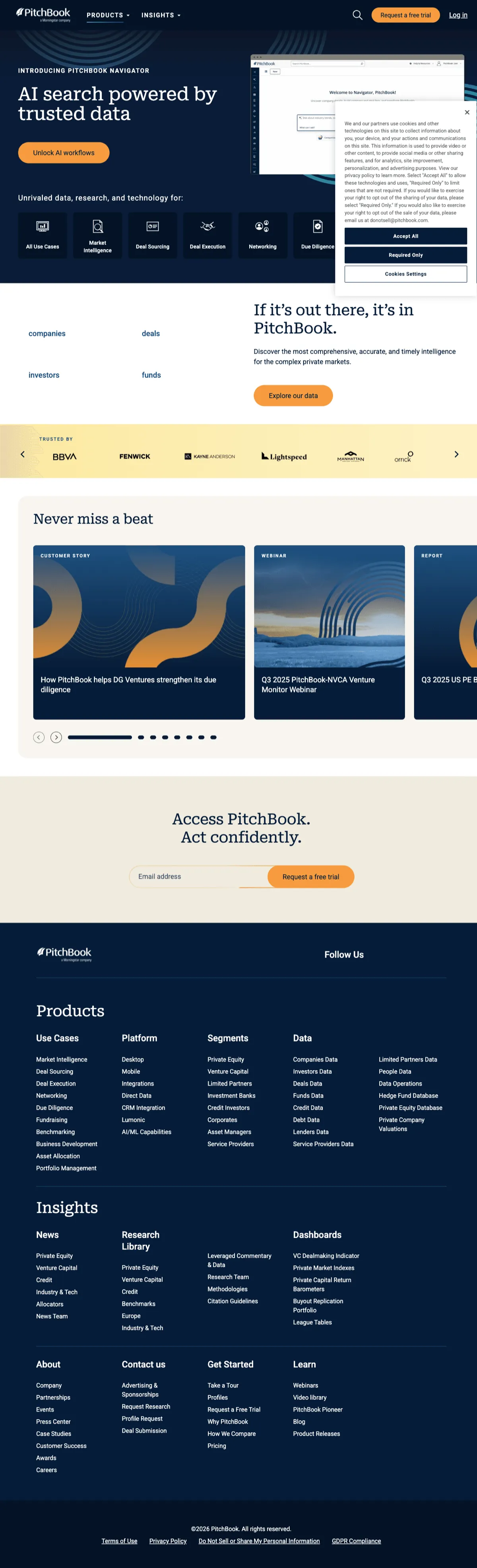 PitchBook screenshot 2