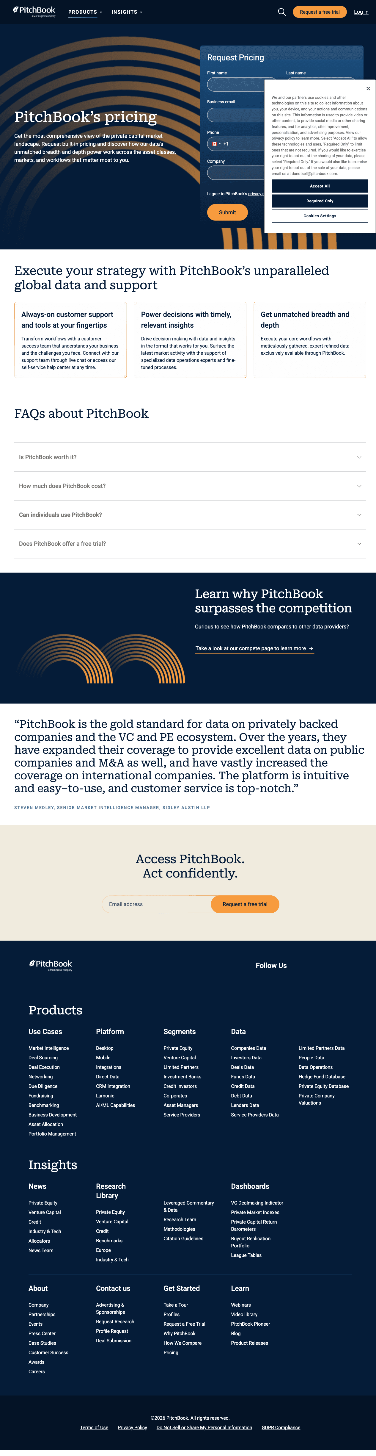 PitchBook screenshot 3