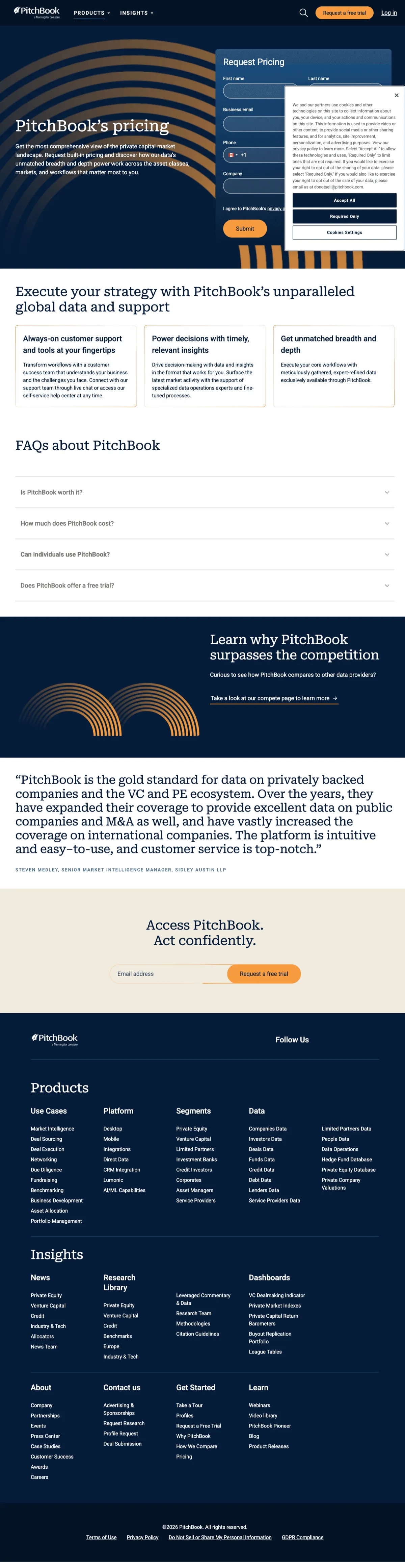 PitchBook screenshot 3