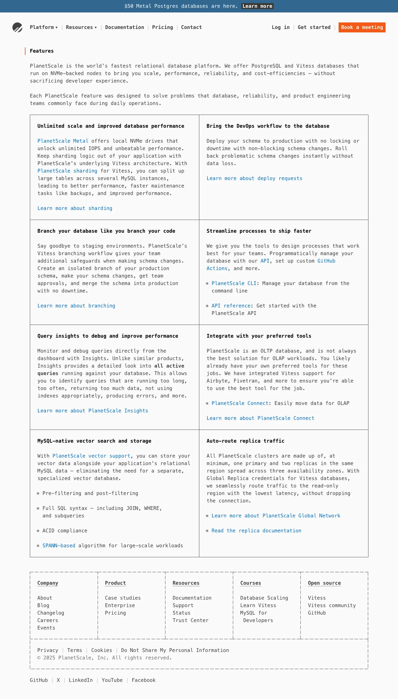 PlanetScale screenshot 2