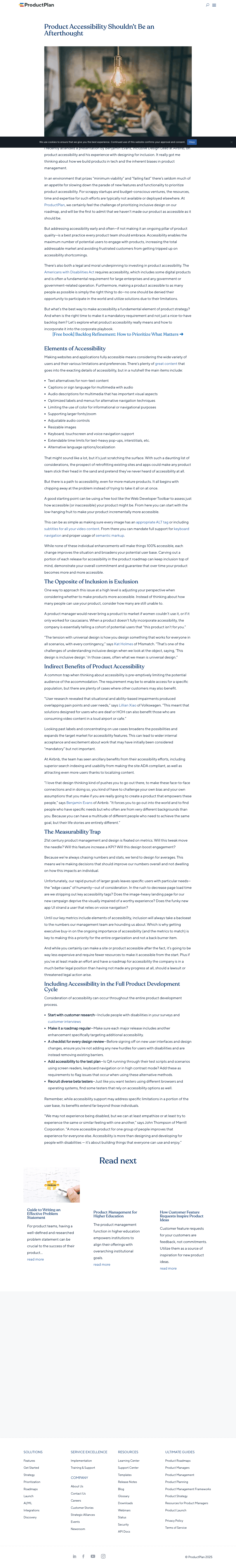 ProductPlan screenshot 1