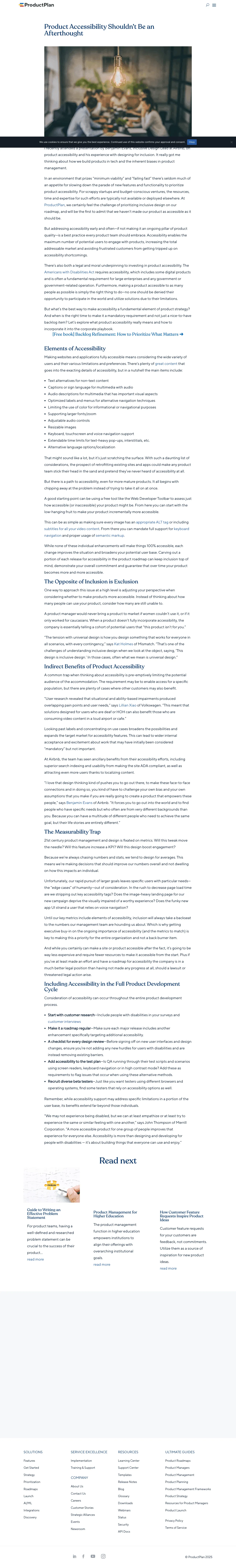 ProductPlan screenshot 1