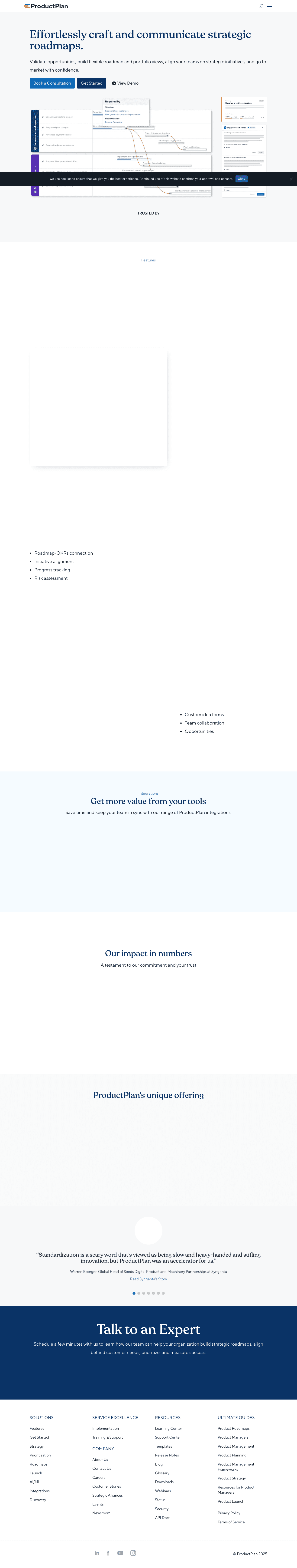 ProductPlan screenshot 3