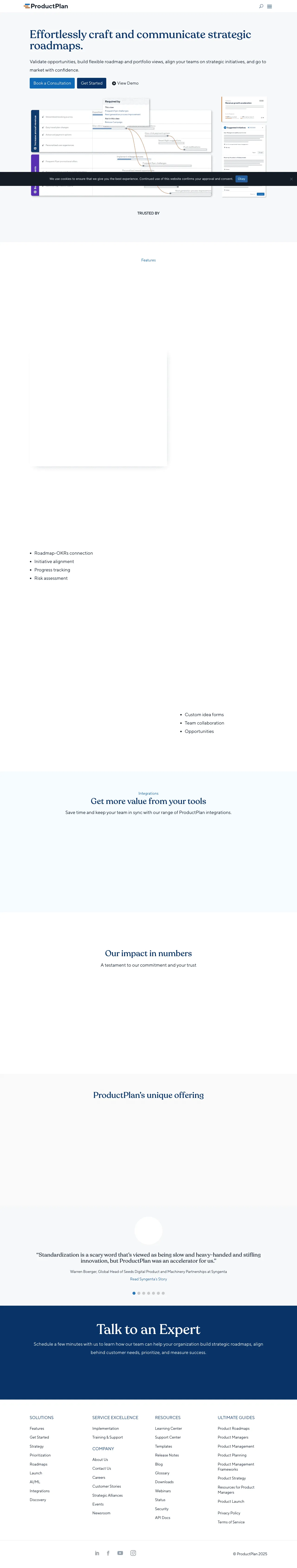 ProductPlan screenshot 3