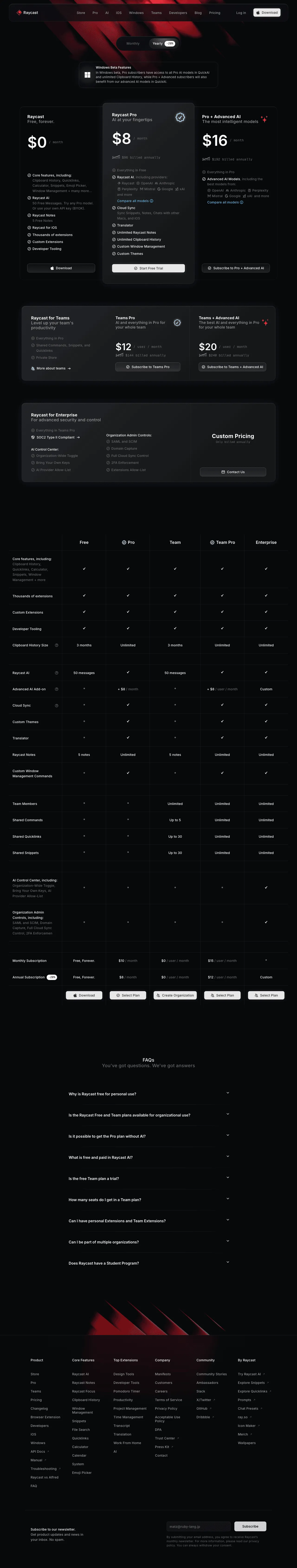 Raycast screenshot 3