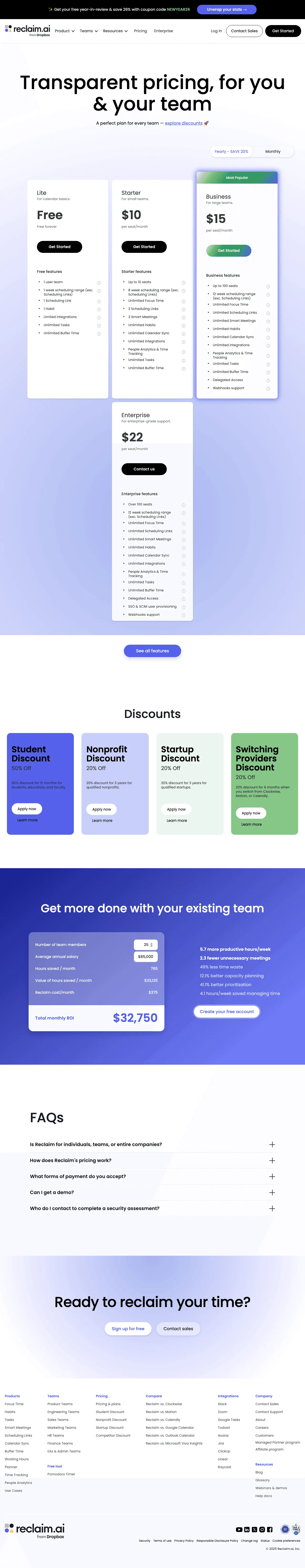 Reclaim.ai screenshot 3