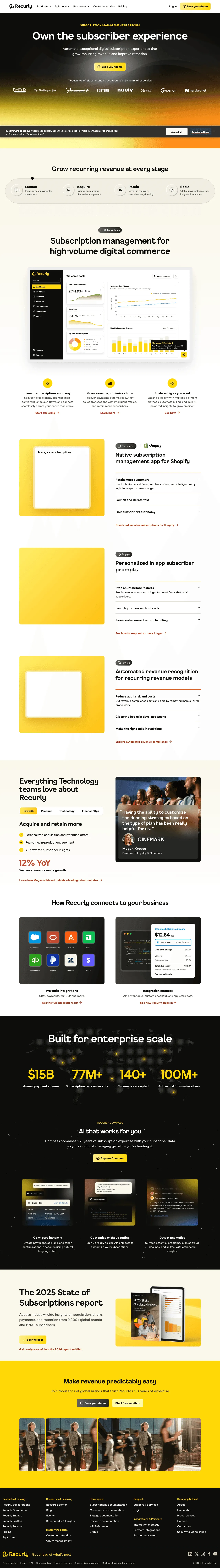 Recurly screenshot 4