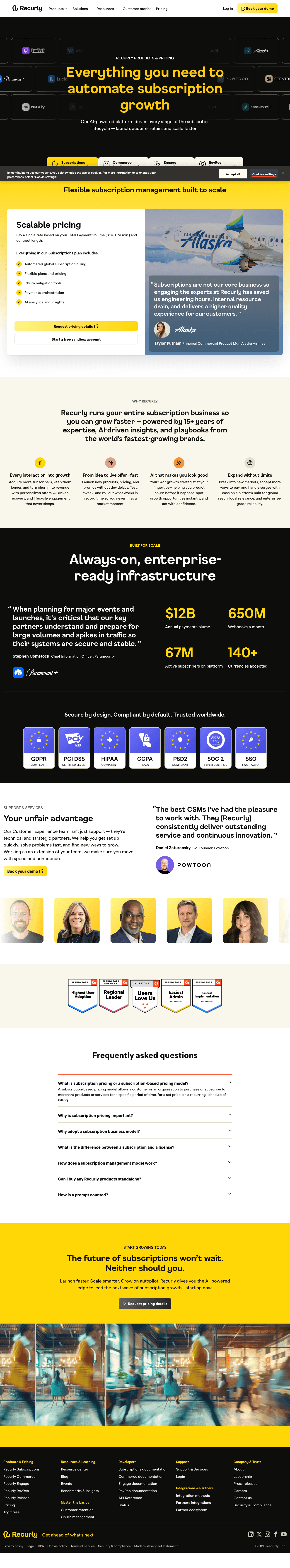 Recurly screenshot 5