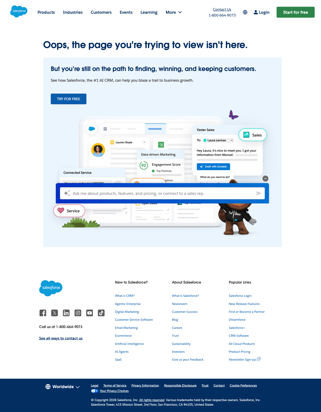 Salesforce screenshot