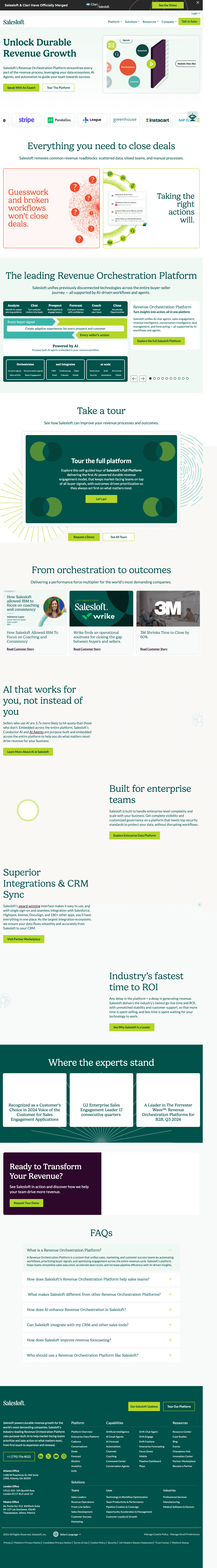 Salesloft screenshot