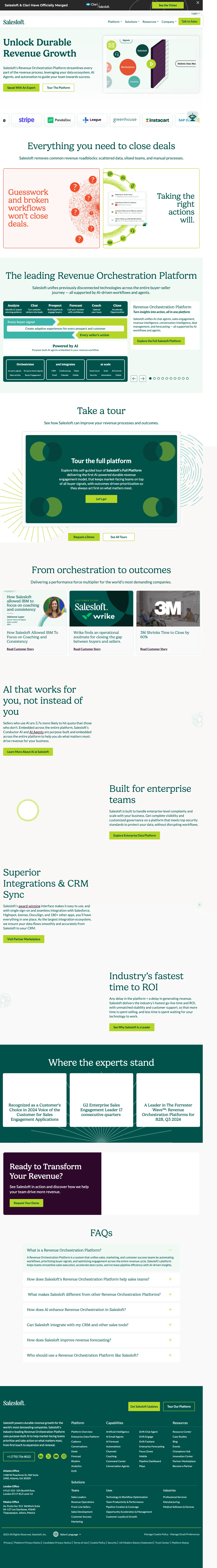 Salesloft screenshot
