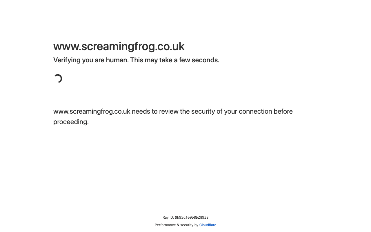 Screaming Frog screenshot 4
