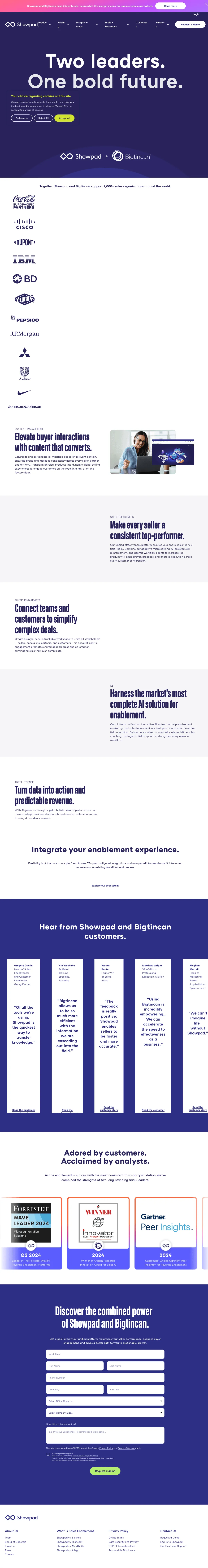 Showpad screenshot 2