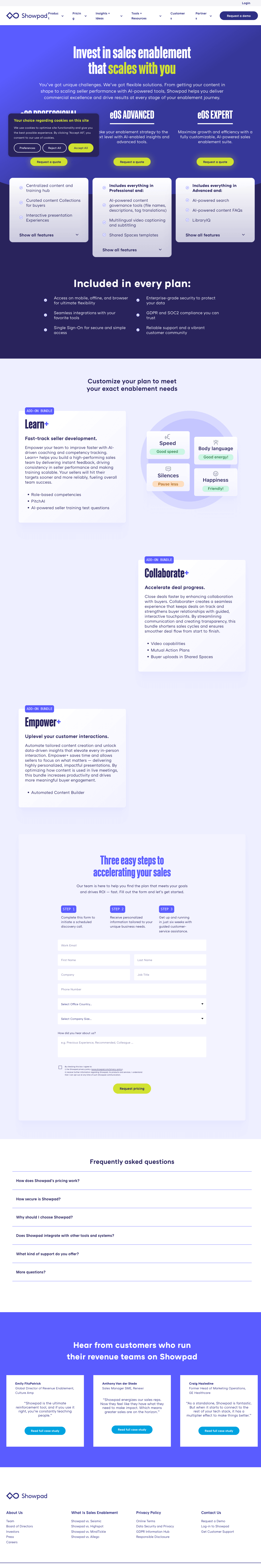 Showpad screenshot 3